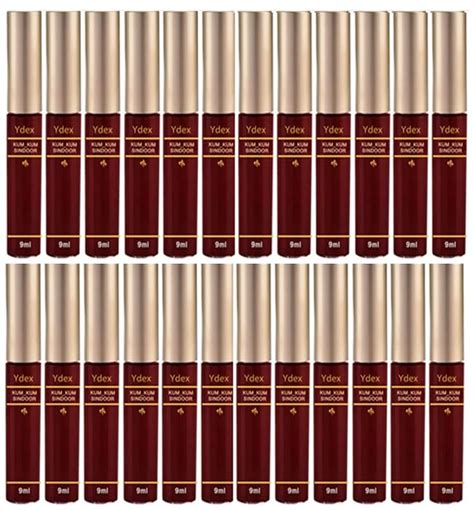 Organic Liquid Sindoor Maroon Pack of 24 : Amazon.in: Beauty