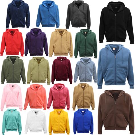 Mens Zip Up Hoodies