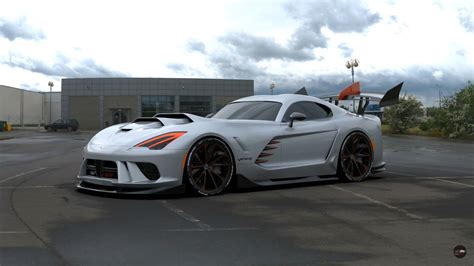 2026 Dodge Viper ACR Looks Like a Supercar Built in a Digital Shed ...