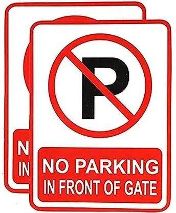 eSplanade No Parking Emergency Sign Price in India - Buy eSplanade No ...