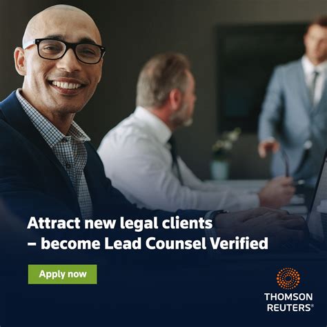 Thomson Reuters on LinkedIn: Lead Counsel - LawInfo