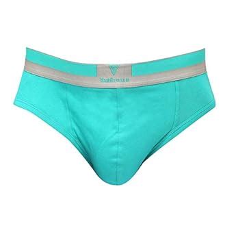 Buy Van Heusen Mens Solid Briefs (Turquoise_X-Large) at Amazon.in