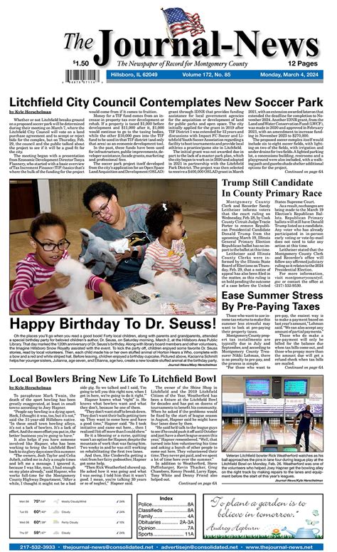 Journal News Hillsboro Il