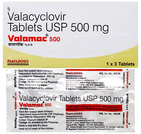Valamac 500 MG | Order Valamac 500 MG Tablet Online at Truemeds