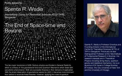 The End of Space-time and Beyond | ICTS