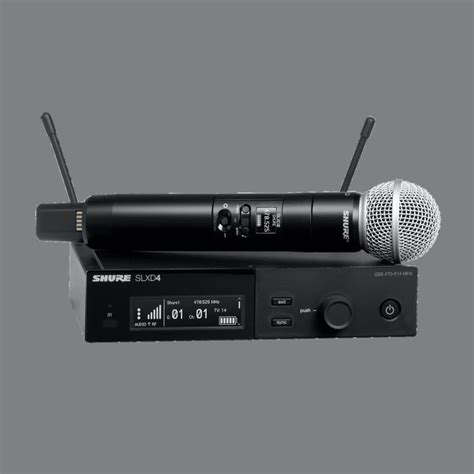 SLXD24/SM58 - Wireless System with SM58® Handheld Transmitter – Pro ...