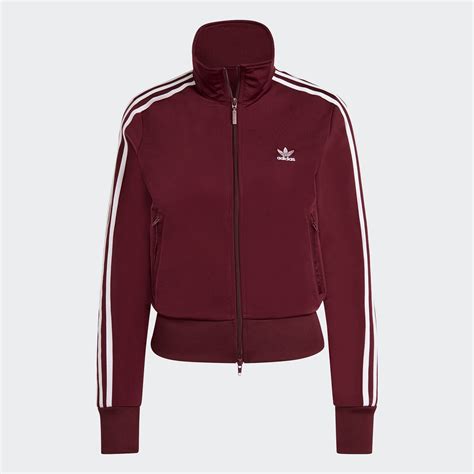 Women's Clothing - Adicolor Classics Firebird Track Jacket - Burgundy ...