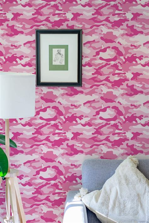 Pink Camo Wallpaper For Bedrooms