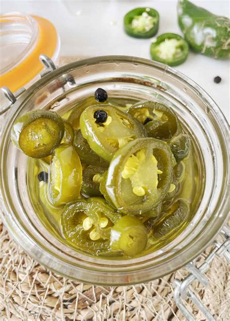Sweet Pickled Jalapeños