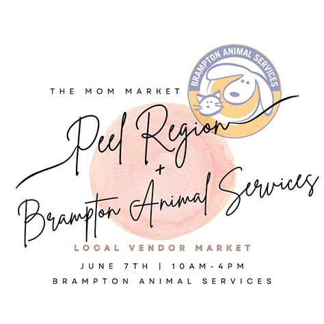 Community Market & Adoptions| Brampton Animal Services X Mom Market ...