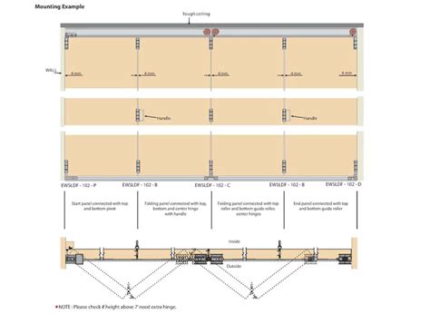 ENOX Wooden Partition Fitting System EWSLDF - 102 P | Enox India