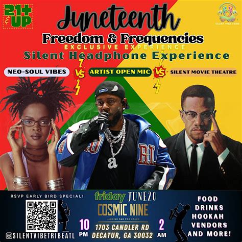 Juneteenth: Freedom & Frequencies, 1703 Candler Rd, Decatur, 20 June to ...