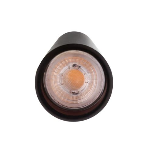 Ari Cylindrical Pendant Lamp 1xGU10 Black - CristalRecord Lighting