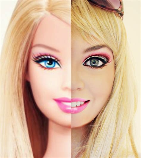emo barbie makeup