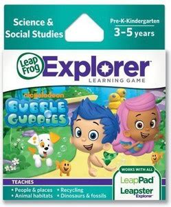 Avner Toys Leapfrog Nickelodeon Bubble Guppies Explorer Learning Game ...