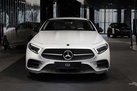 Front bumper spoiler ver. 2.0 carbon for Mercedes CLS C 257 AMG CLS 53 ...