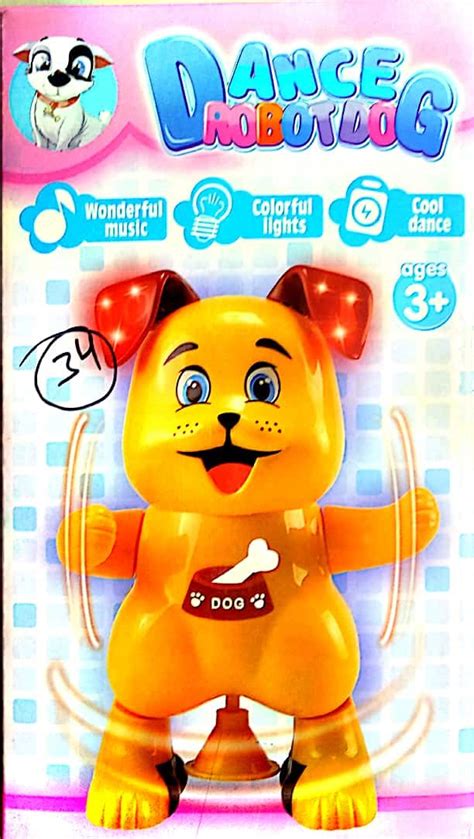 LITTLEMORE - Dance Robot Dog with Music and Lights for Kids - Good Gift ...