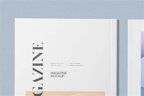 Double Magazine Cover Mockup PSD | ZippyPixels