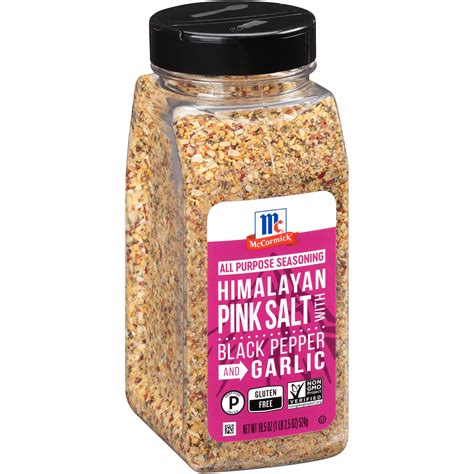 Buy McCormickHimalayan Pink Salt with Black Pepper and Garlic All ...