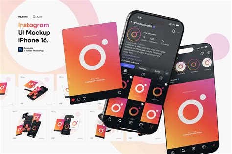 Instagram Mockup Kit – iPhone 16 - The Creative Bits