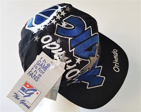 Vintage 90s Orlando MAGiC Big Logo Snapback Hat by The Game Deadstock ...