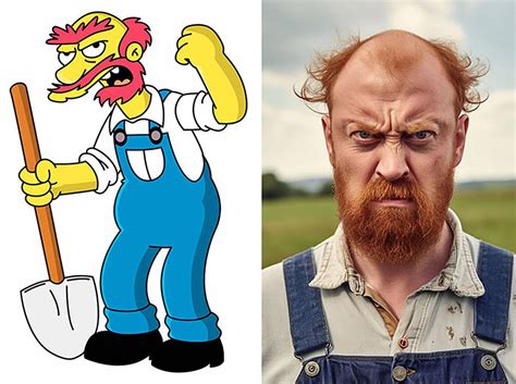 The Simpsons In Real Life