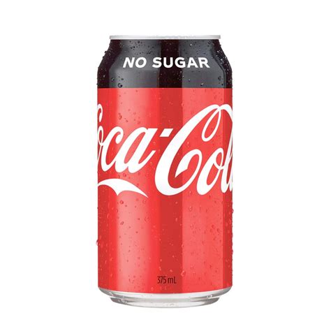 Coke No Sugar Can 375ml | Pitstop Cafe