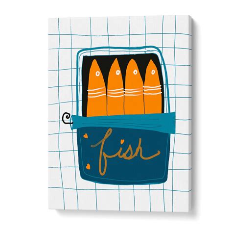 TINNED FISH II , KITCHEN POSTERS – Asianmonk