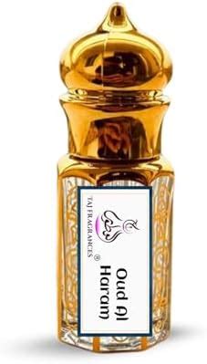 Taj Fragrances Oud Al Haram Attar 6ML With Golden Fancy Bottles ...