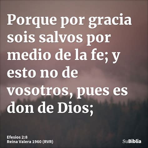 Efesios 2:8 - Biblia