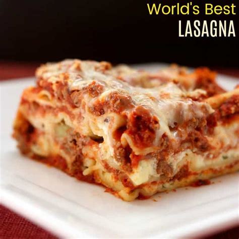 Lasagna recipe for 4 servings, arpentgestalt.com