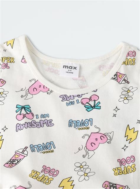 Buy Girls Printed Fit and Flare Dress Online at just Rs. 299.0 ...