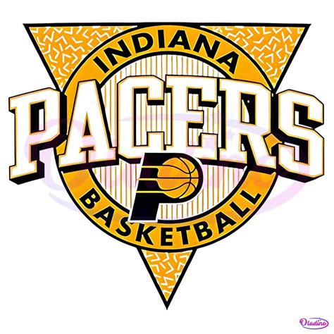 Indiana Pacers Basketball Yellow Triangle Logo Png - Free Download