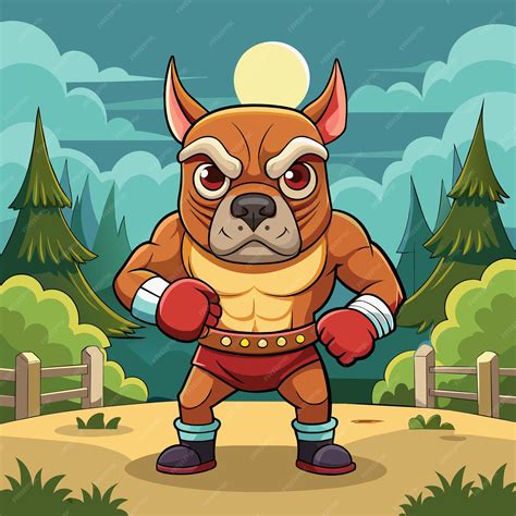 Boxer Boxing Cartoon 的图像结果