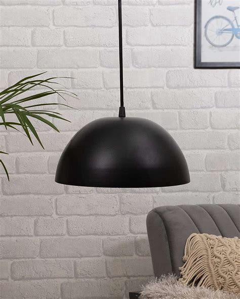 Homesake® Metallic Black Home Decor Items as Hanging Pendant Light ...