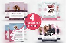 Hair Style Flyers by Hair Style Flyers Flyer Templates Creative Market Hair Style Flyers