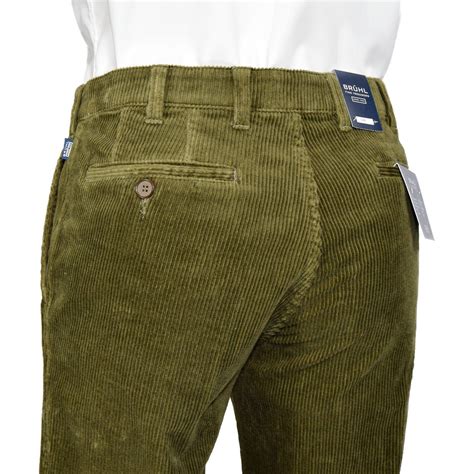 Montana Trousers | Cotton Corduroy | Olive Green - 40 / 30 | Corduroy ...