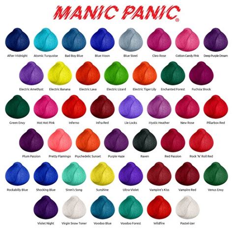 Vibrant Vegan Semi Permanent Hair Dye - Manic Panic India | Ubuy
