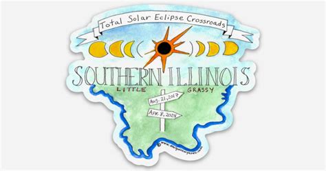 Southern Illinois Eclipse - Little Grassy by Emily Drew Yates Art ...