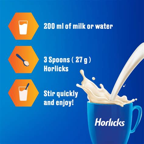 Buy Horlicks Classic Malt Flavour Nutrition Drink Powder 500 gm Refill ...