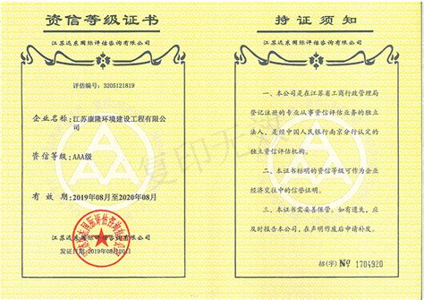 公司再次获得AAA企业资信等级证书-北京昌民技术有限公司