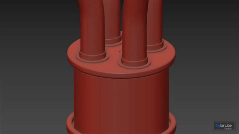 Ballard Designs Lottie Floor Lamp 3d model Buy Download 3dbrute