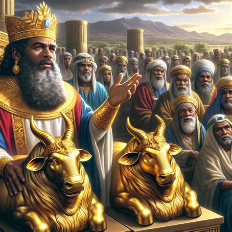 1 Kings 12:28 Artwork | Bible Art
