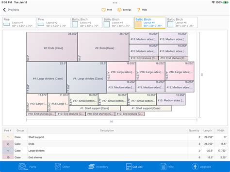 Offcuts - Plywood and Lumber CutList Calculator