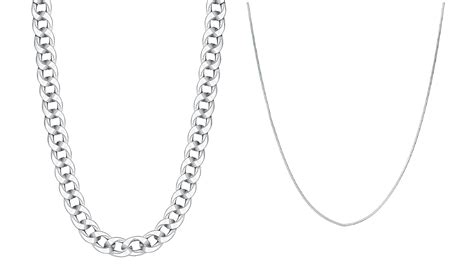 Buy Fashion Accessories Chain Men's Jewellery Silver Chain For Boys ...