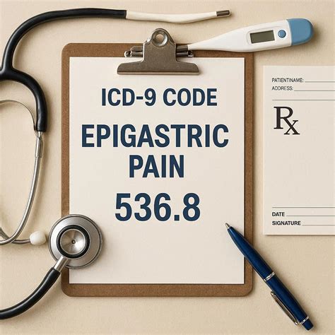 Navigating the ICD-9 Code for Epigastric Pain: A Historical and Practical Guide - wmwtl