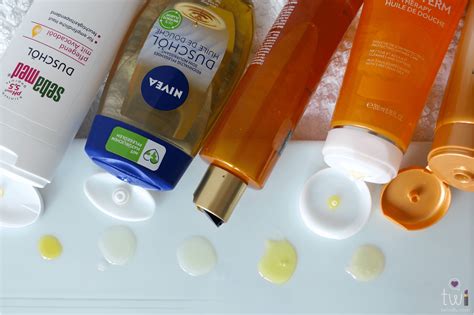 Dry skin essentials: L'Occitane Shower Oil Aesthetic Vector Art