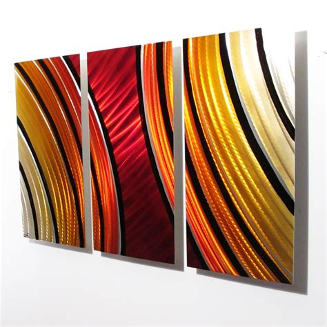 "Starburst"" 40"x24" Modern Abstract Metal Wall Art Sculpture Decor ...