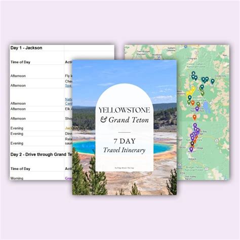 Perfect 7 Day Yellowstone & Grand Teton Itinerary