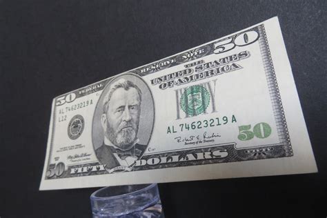 1996 FIFTY DOLLAR FEDERAL RESERVE NOTE **MISALIGNED** Circulated AL ...